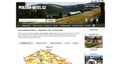 Desktop Screenshot of penzion-hotel.cz